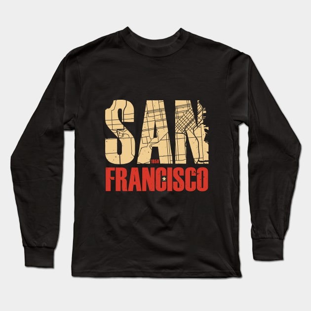 San Francisco Long Sleeve T-Shirt by myTshirT